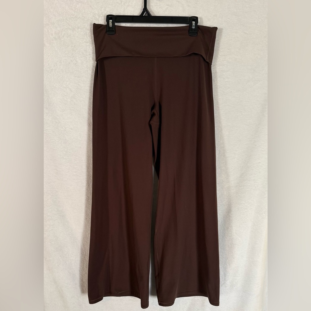 Fabletics Chocolate Wide Leg Pants